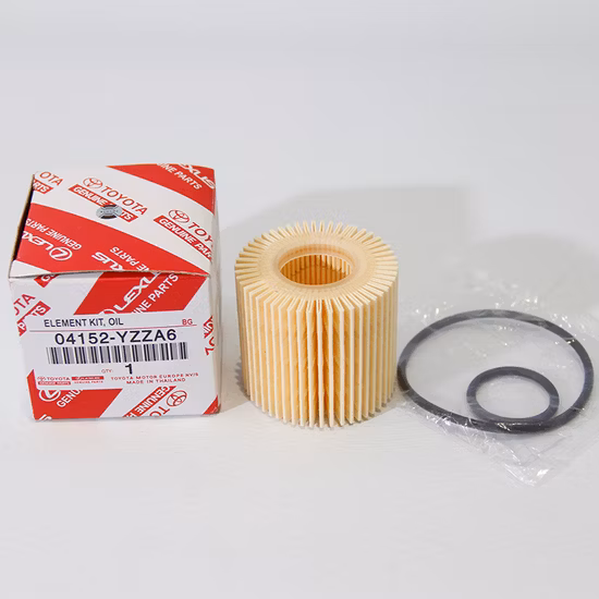 Japanese Auto Oil Filter 04152-37010/04152-Yzza6 Oil Filter Carparts for Toyota