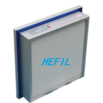 HEPA Gel Seal Mini-Pleat Panel Air Filter in Phartmaceutical Industry